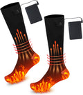 Heated Socks for Men Women Rechargeable Battery Powered - 4 Heat