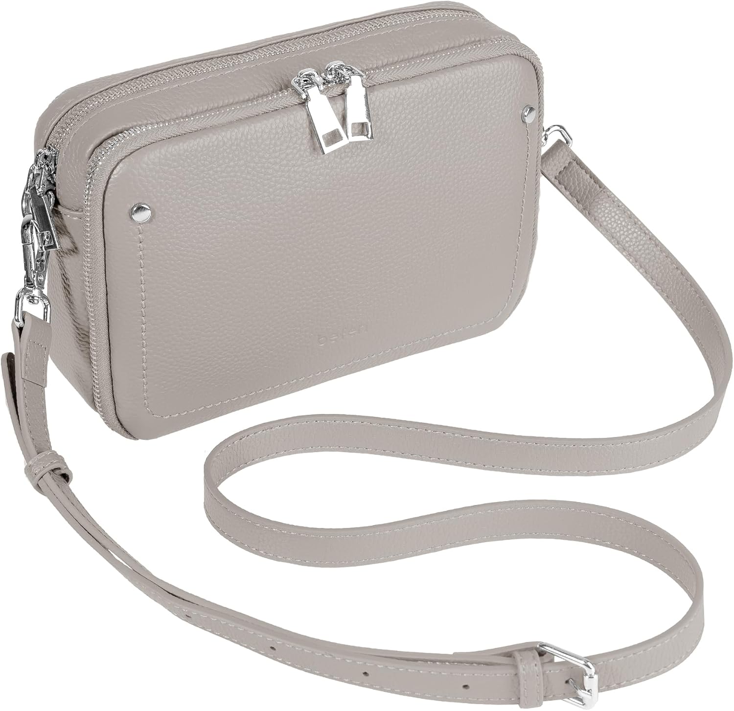 Genuine Leather Crossbody Bags for Women with RFID Protection