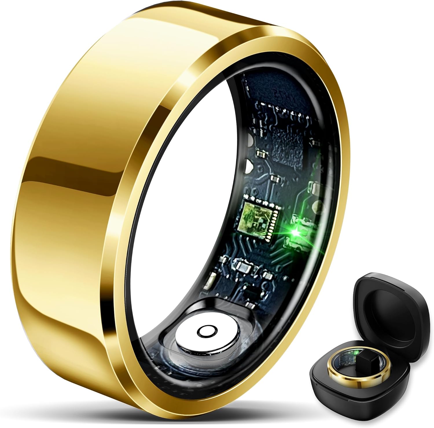 Smart Ring Fitness Tracker for Health Monitoring and Activity