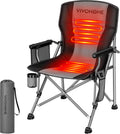 VIVOHOME Heated Camping Chair - 3 Heat Levels