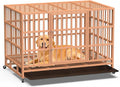 48 in Heavy Duty Indestructible Dog Crate - Escape Proof Kennel