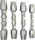 4pcs Reusable Hydraulic Hose Repair Kit 1/4ft, 3/8ft, 1/2ft - Quick