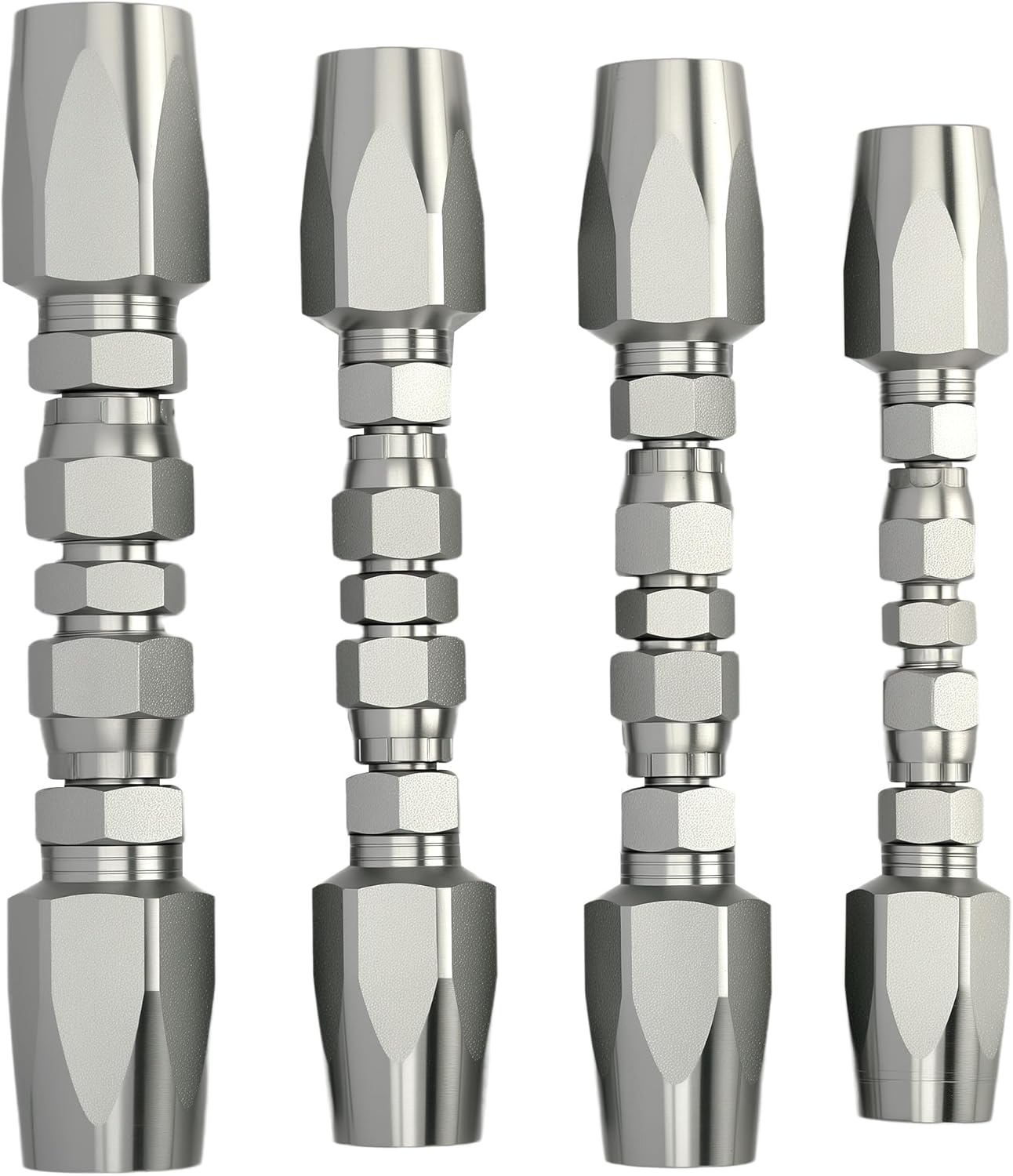 4pcs Reusable Hydraulic Hose Repair Kit for Quick Fixes