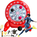 6.4ft Inflatable Giant Kick Darts for Outdoor Fun and Games