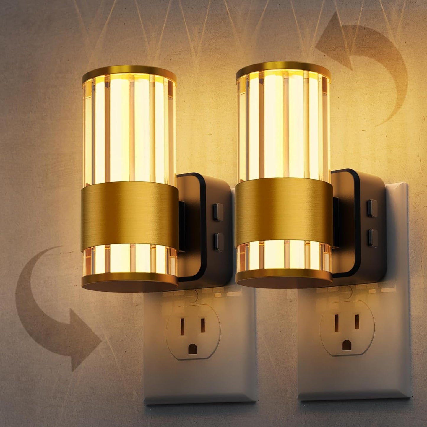 L LOHAS LED Night Light with Adjustable Brightness for Home Use
