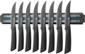 Steak Knives Set of 8 Non-Serrated 4.7in - Razor Sharp Cut