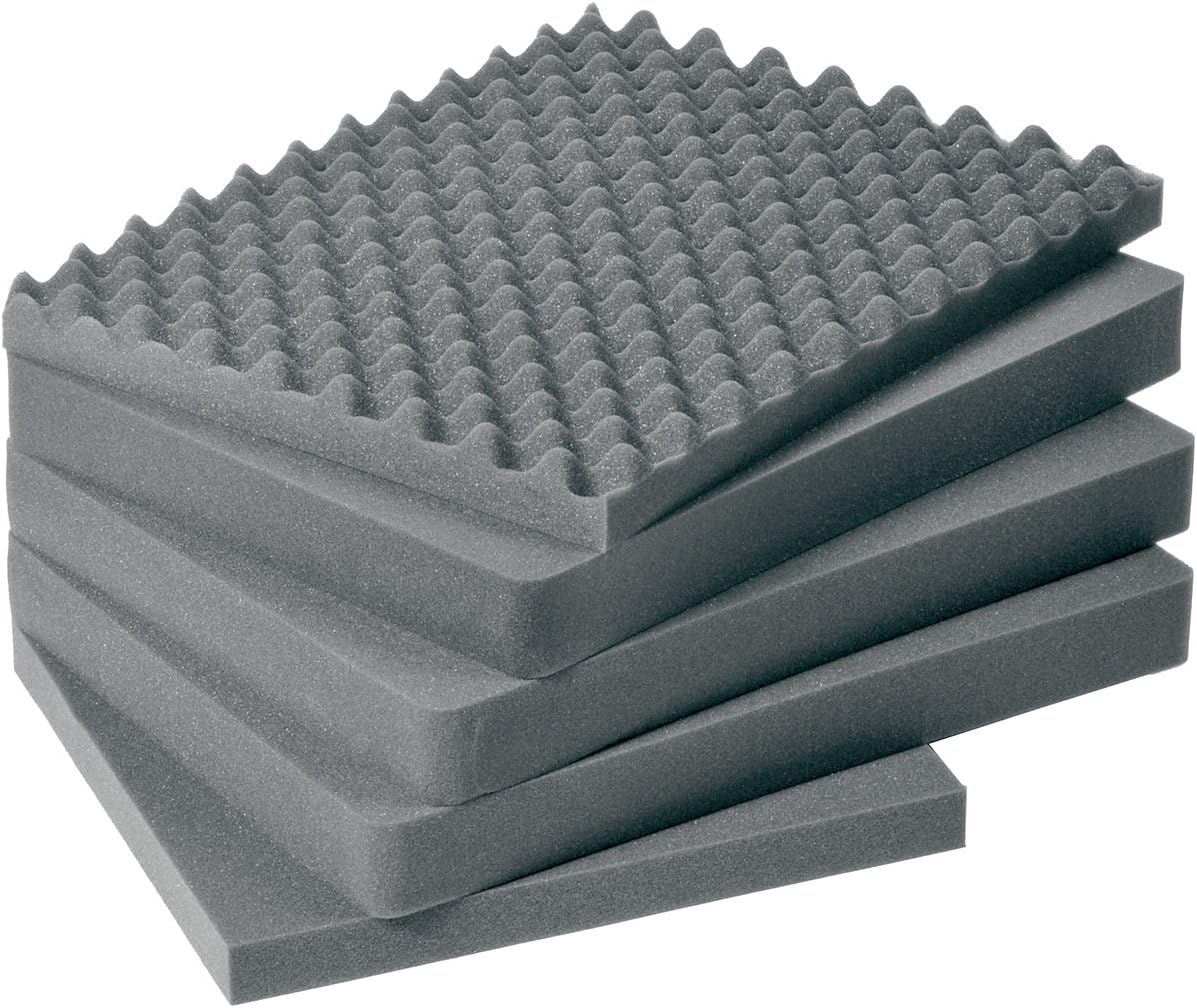 Pelican 1611 Replacement Foam Set for 1610 Case - 5 Pieces