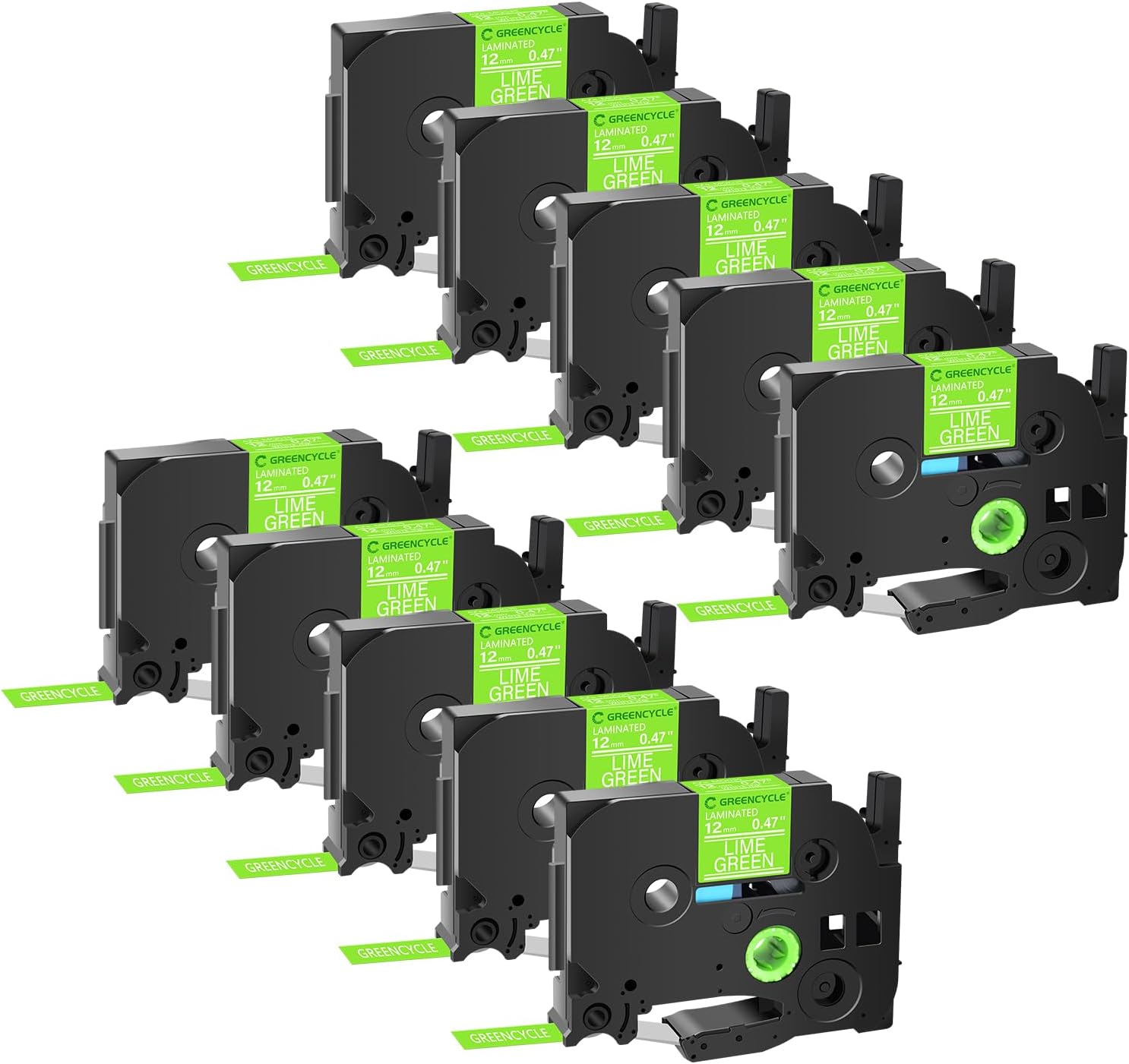 GREENCYCLE Compatible Brother P Touch TZe-MQG35 Label Tapes