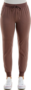 Zac & Rachel Women's Pull on Jogger Pant with Tie Front - Comfortable