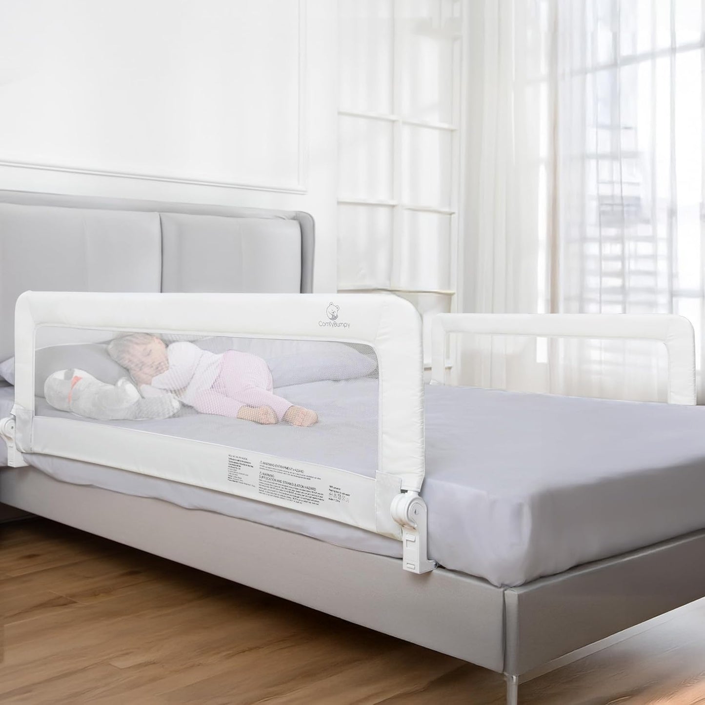 ComfyBumpy Bed Rail for Toddlers - Safe Sleep Solution