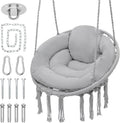 MoNiBloom Hammock Chair: Stylish Comfort, 350lb Capacity