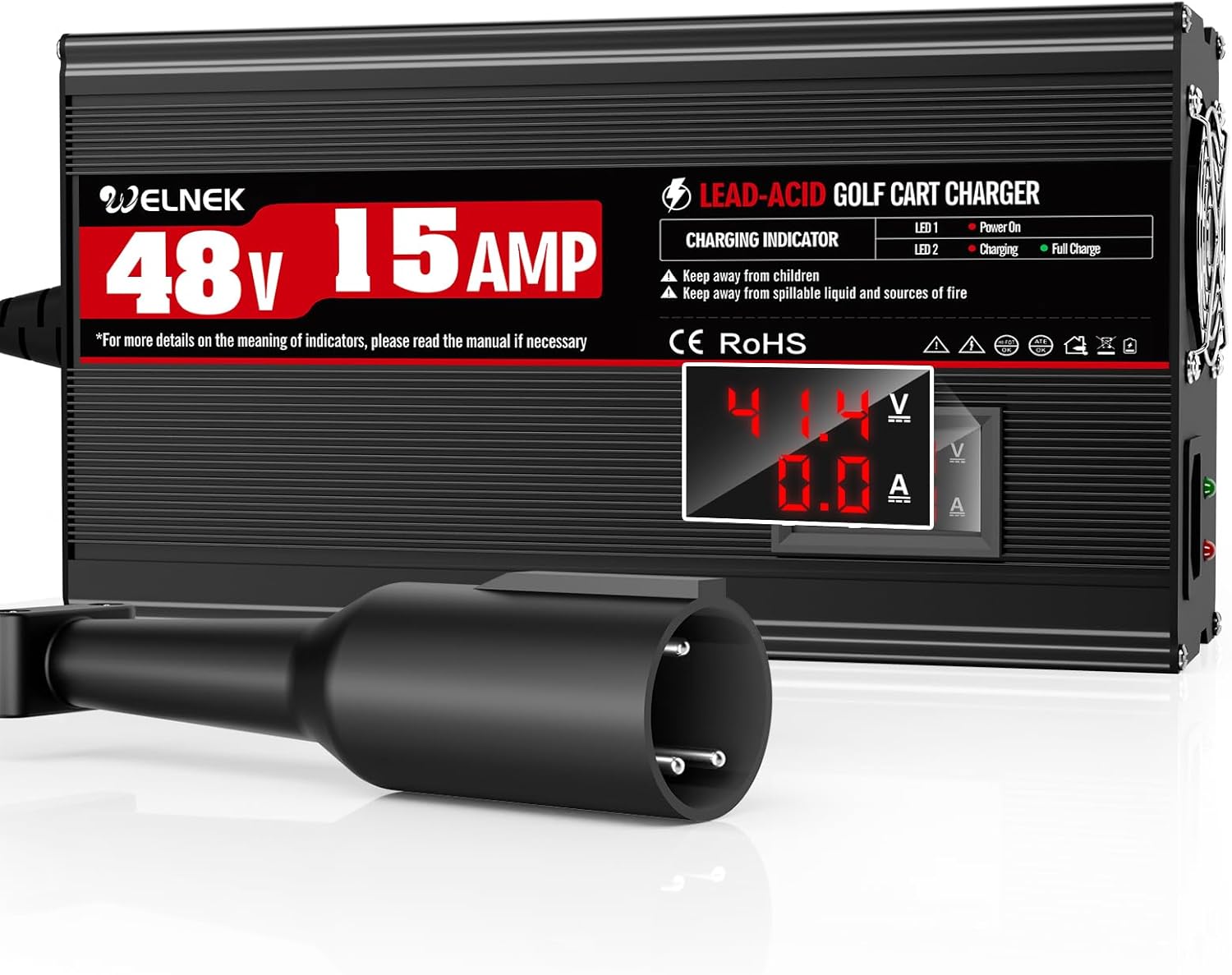 Fast Charge 48V Golf Cart Battery Charger