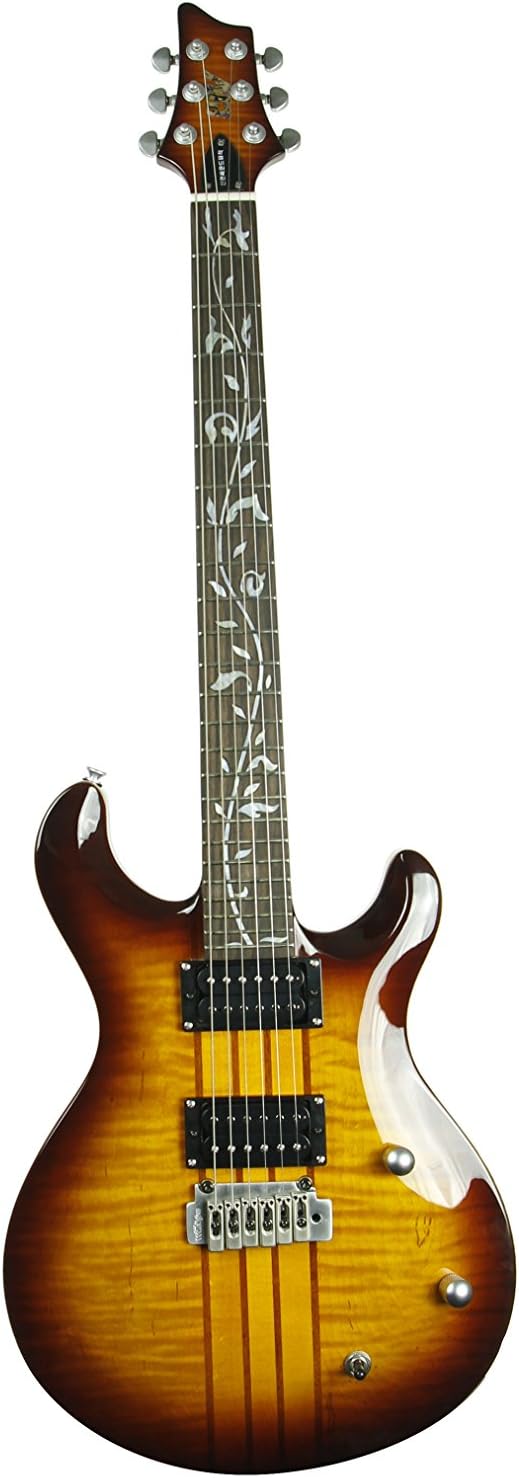 IYV 6 String Acoustic-Electric Guitar in Tobacco Sunburst Finish