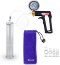 LeLuv Penis Pump Maxi Black Handle Bundle - Durable 12in Cylinder