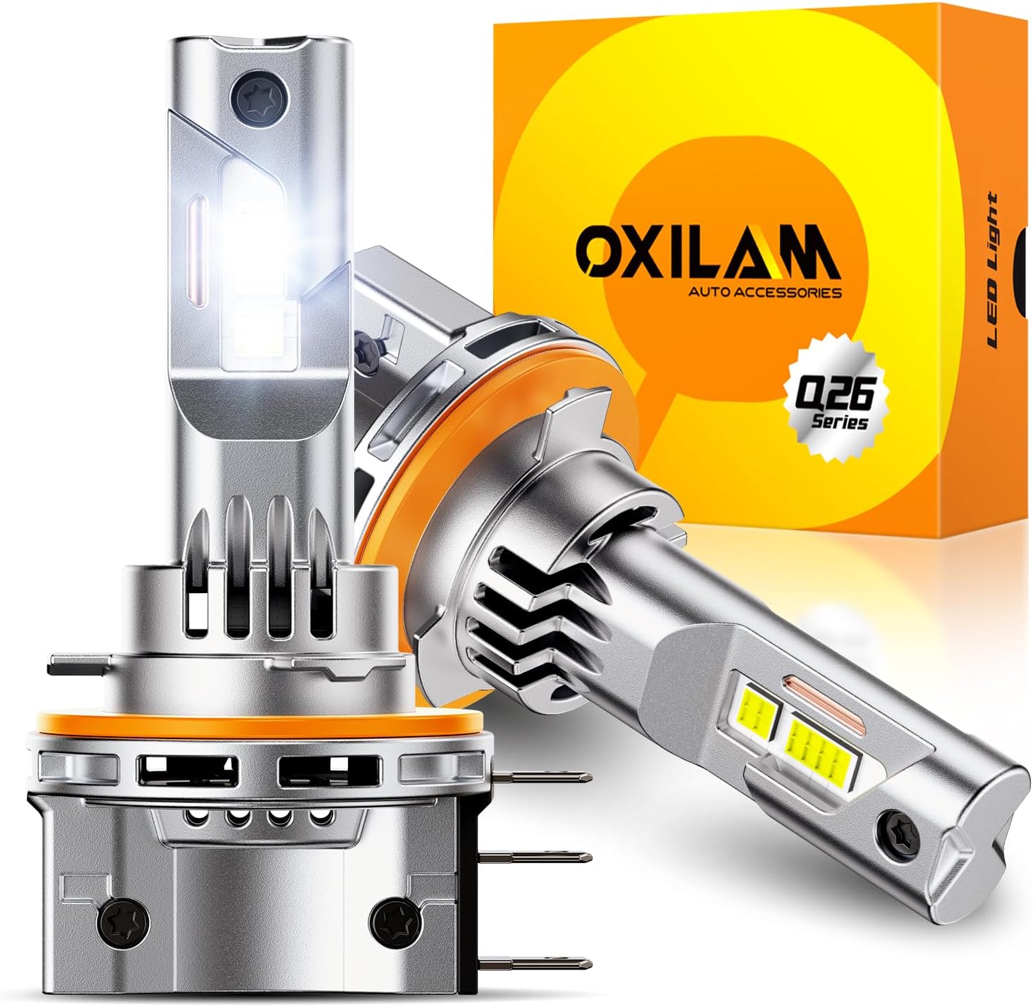 OXILAM H15 Daytime Running Light Bulbs for Superior Visibility