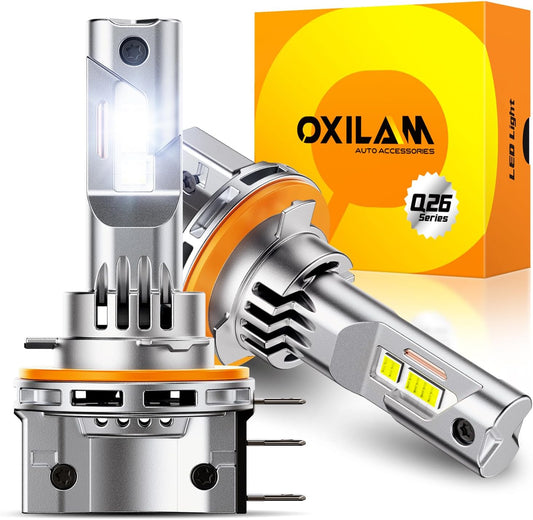 OXILAM H15 Daytime Running Light Bulbs for Superior Visibility