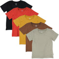 100% Organic Cotton Baby 5-Pack Short Sleeve T-Shirts - HonestBaby