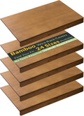 Wire Shelf Covers Bamboo Wire Rack Covers for Pantry, Closet - Stylish