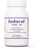 Optimox Iodoral 50 mg Iodine Tablets - Thyroid and Energy Support