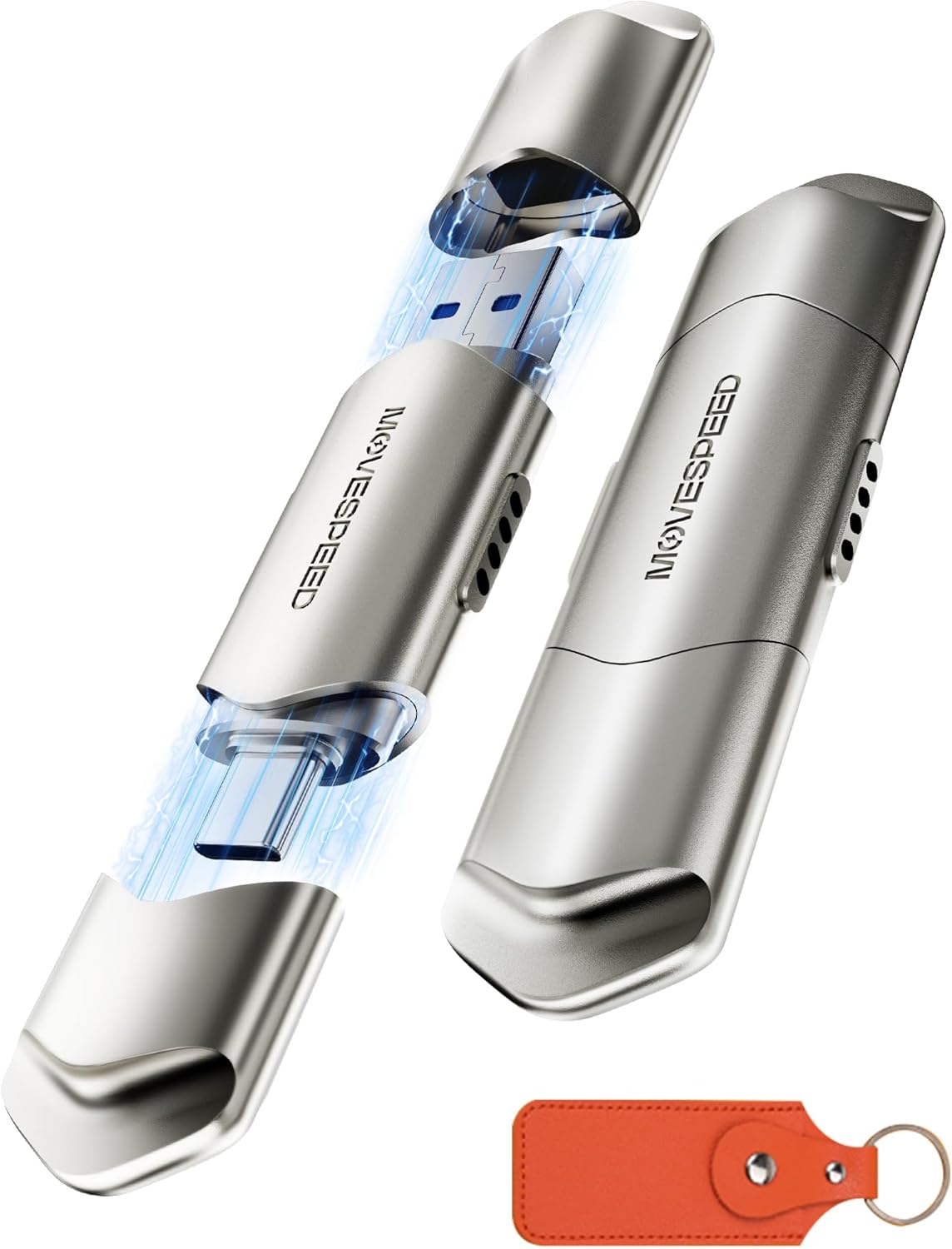 MOVE SPEED 2TB External SSD with 1000MB/s Transfer Speed