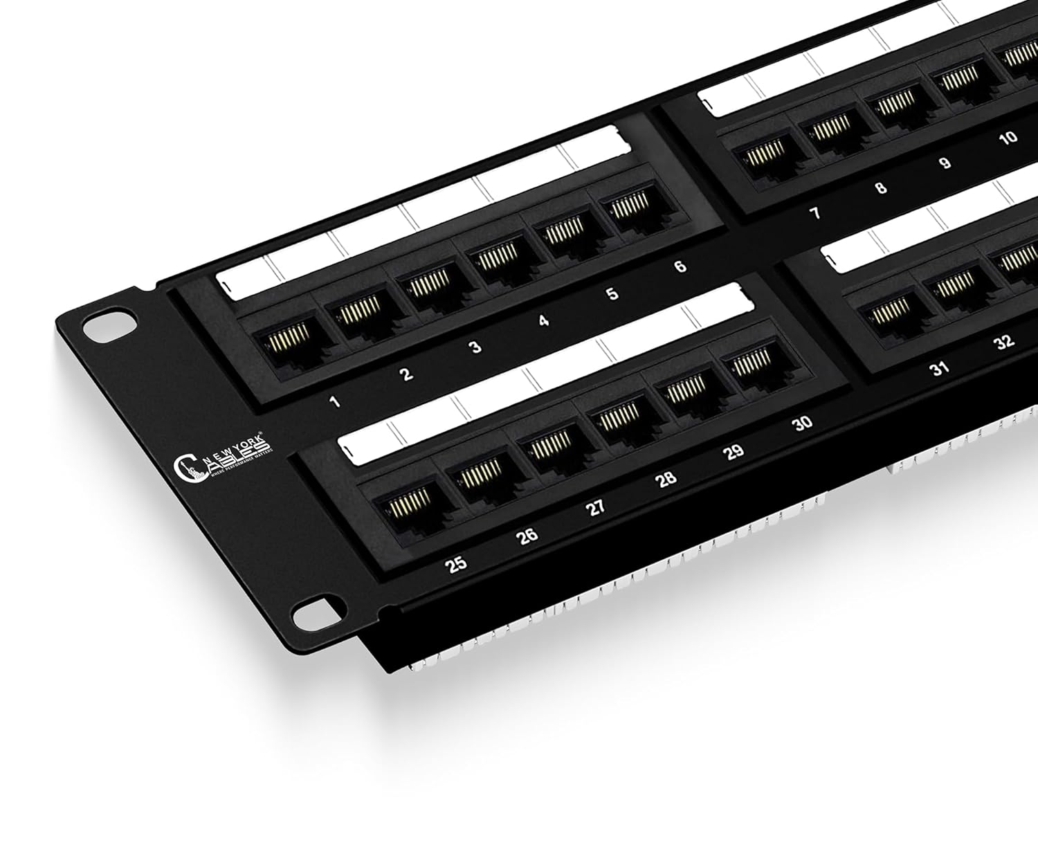 48 Port Cat6 Patch Panel for Seamless Data Transfer and Reliability
