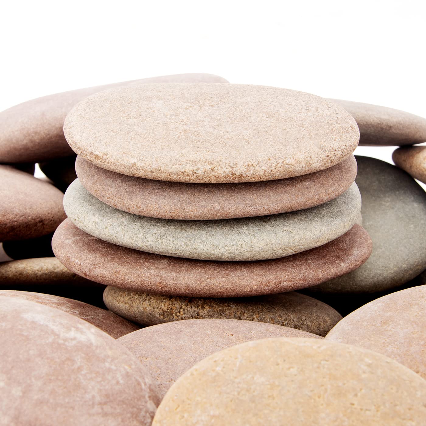 About 30 PCS - 35 PCS Painting Rocks for Arts and Crafts