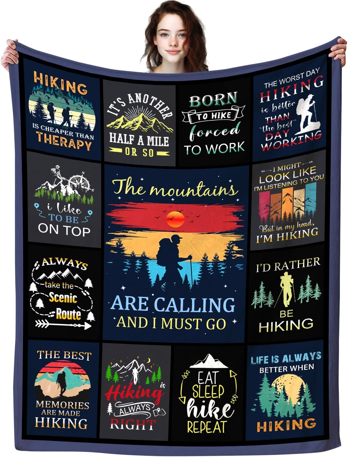 Cozy Hiking Blanket for Outdoor Enthusiasts