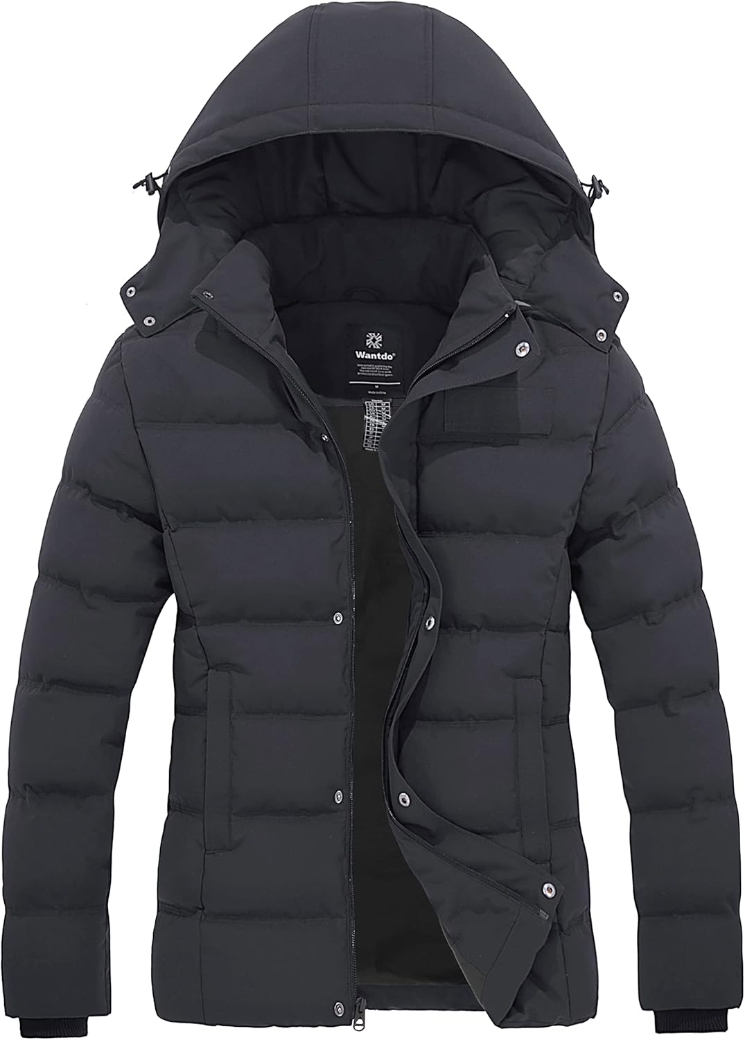 Wantdo Women's Hooded Warm Winter Coat for Cold Weather Comfort
