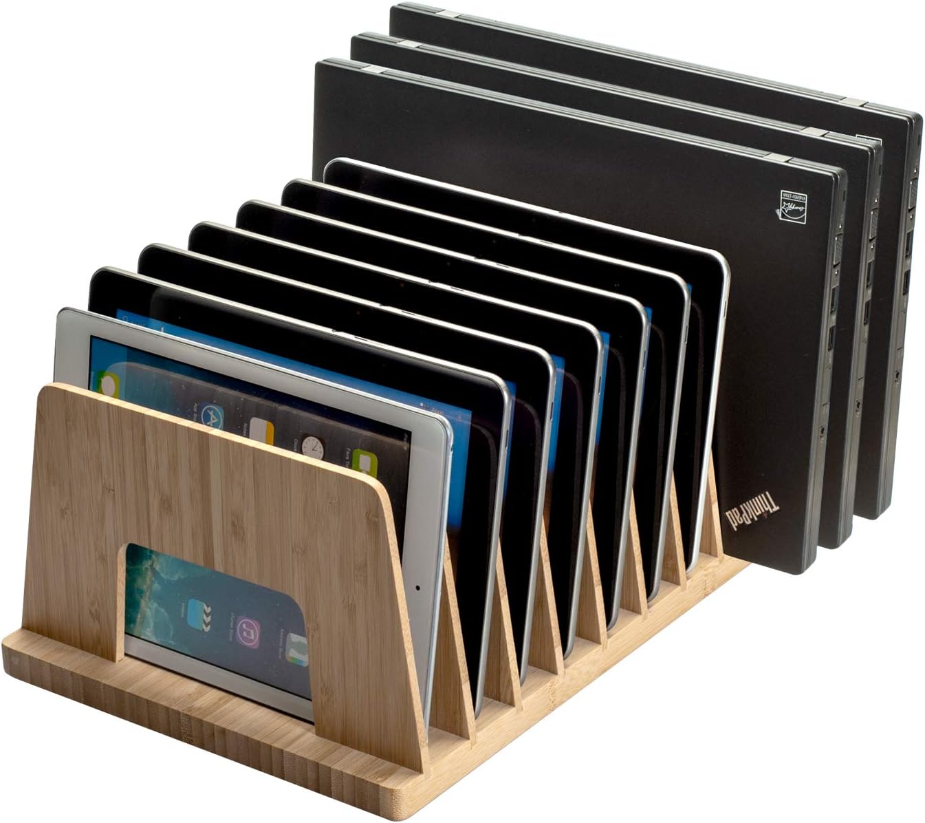 MobileVision Bamboo Device Organizer for Smartphones and Tablets