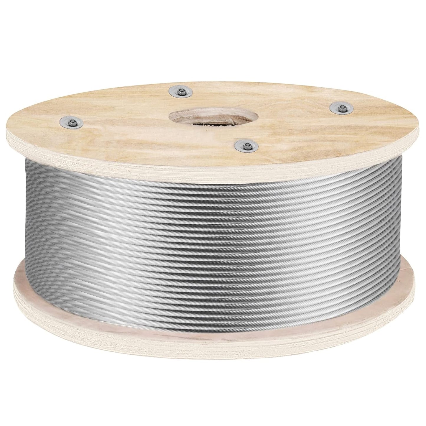 VEVOR 3/16 Stainless Steel Wire Rope 500ft for Various Uses