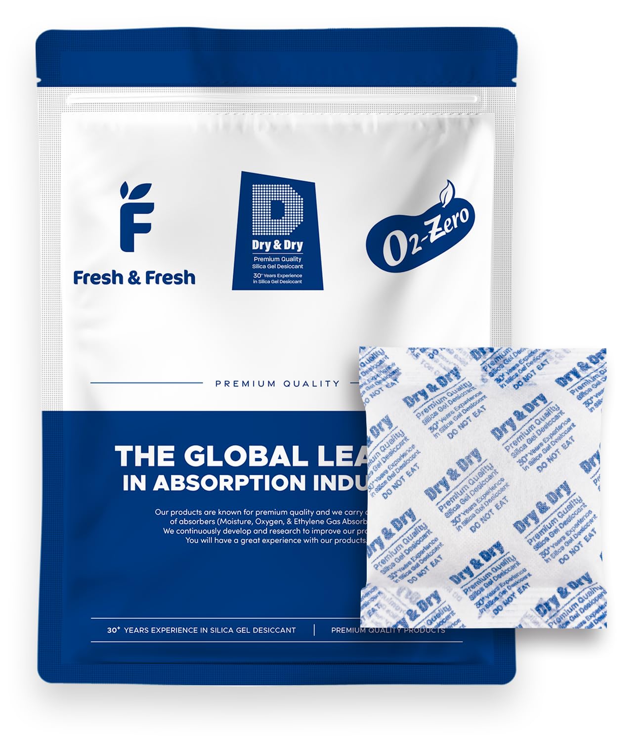 Dry & Dry 100 Gram Silica Gel Packets for Ultimate Moisture Control