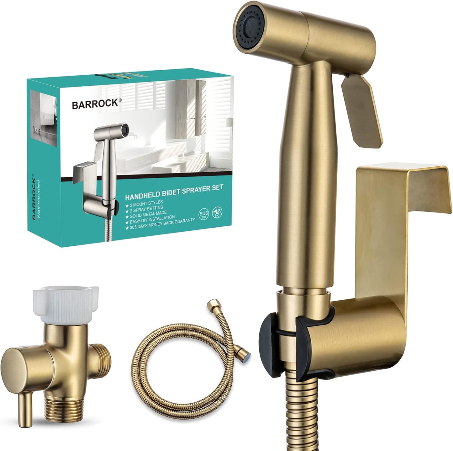 BARROCK Handheld Bidet Sprayer Set for Comfortable Hygiene