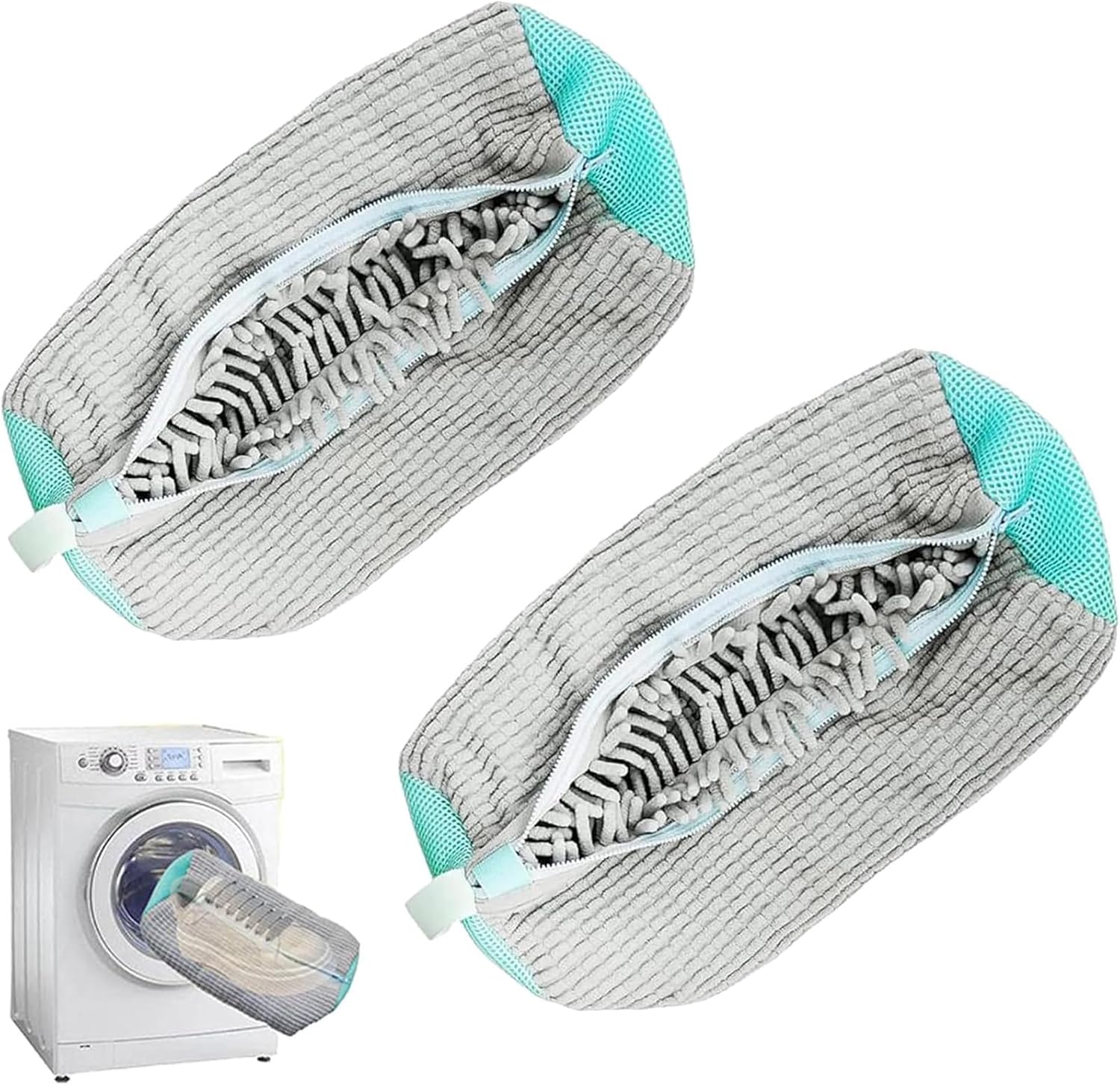Durable Reusable Shoe Washing Bag - Deep-Cleaning for All Shoes