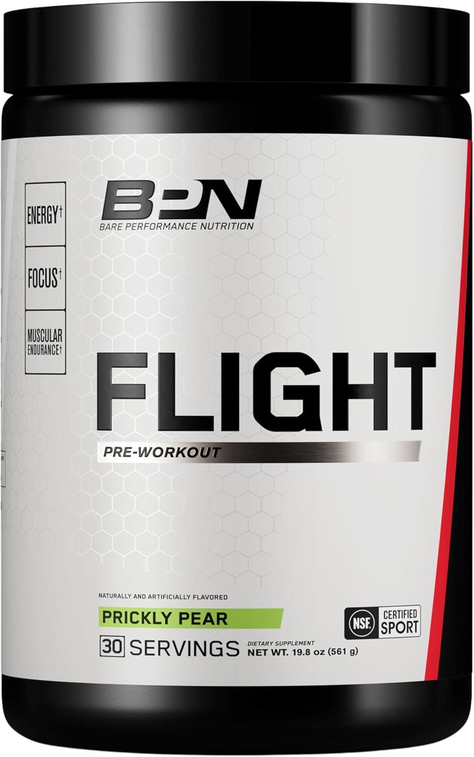 BPN Flight Pre Workout for Energy, Focus, and Endurance Boost