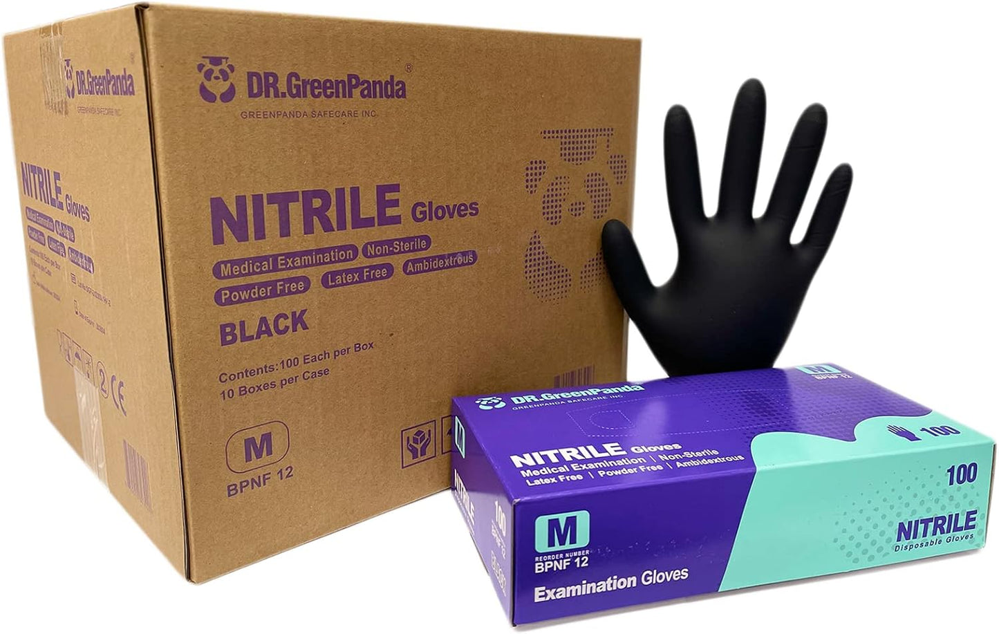 Food Safe Nitrile Gloves 3mil by Dr.GreenPanda