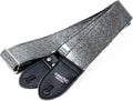 Custom Sparkle Guitar Strap (Black Galaxy) - Retro Sparkle Vinyl