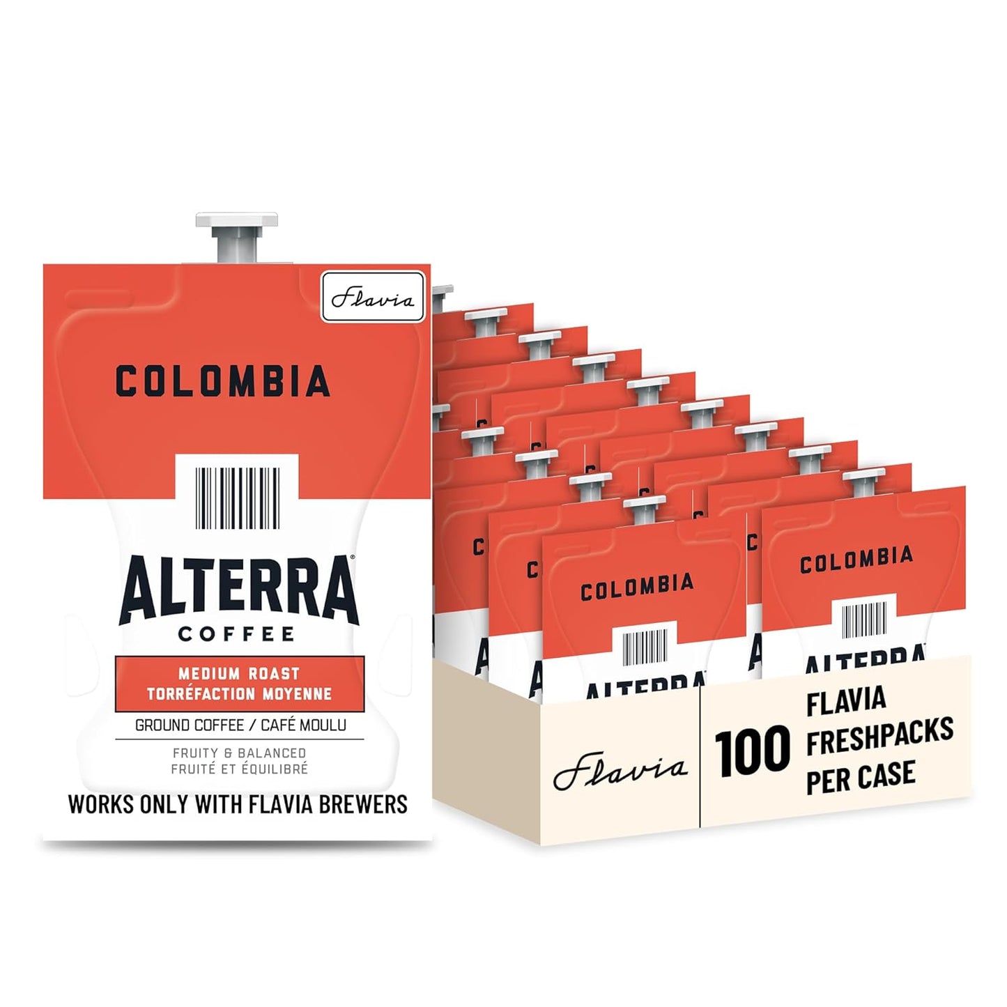 FLAVIA ALTERRA Coffee Fresh Packs - Colombian Medium Roast