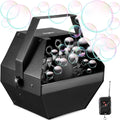 Bubble Machine Remote Control 750ML Metal Bubble Blower - High Output