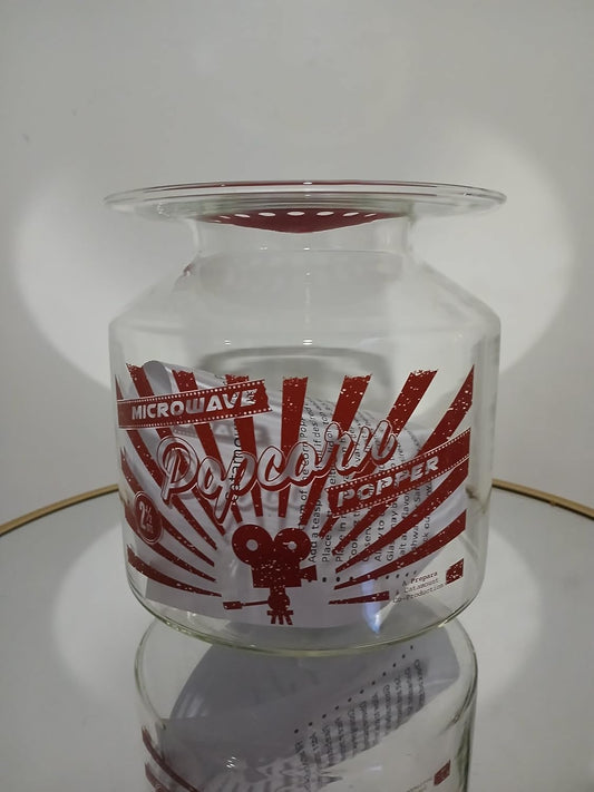 Borosilicate Glass Popcorn Popper - 2 1/2 Quarts