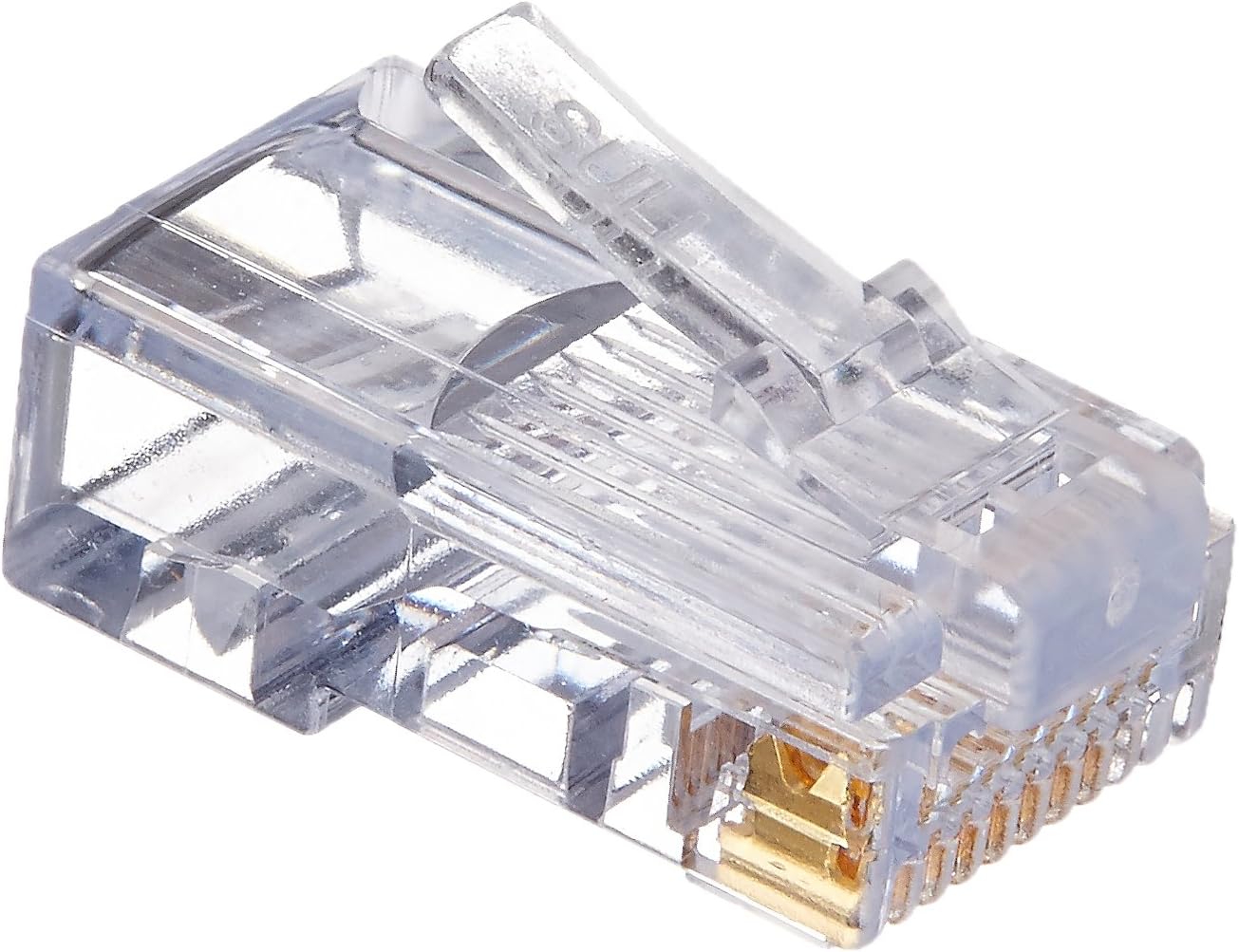 EZ-RJ45 Cat5e Connectors for Fast Terminations - 100-Pack