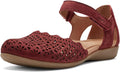 Earth Women's Bronnie Flat Sandal - Cushioned Arch Support FOOTWEAR