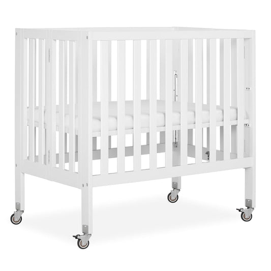 Dream On Me Jett Mini Folding Baby Crib: Portable & Safe