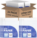 Notebook Paper Loose Leaf College Ruled 10.5 x 8 Filler Paper