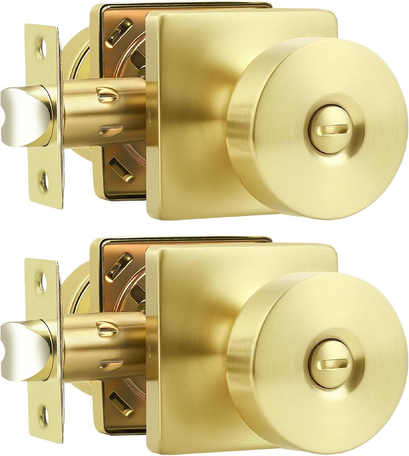 Probrico Bedroom Door Knob with Privacy Locking Functionality