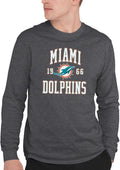 Miami Dolphins Long Sleeve Fan Tee for Men & Women - Soft Cotton