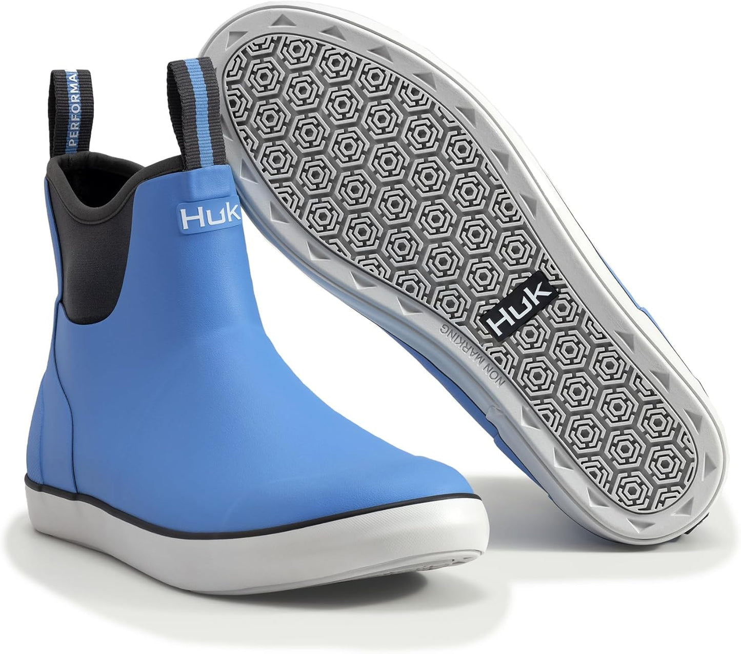 HUK Men's Rogue Wave High-performance Fishing Deck Rain Boots
