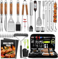 34Pcs Grill Accessories Set for Men and Women - BBQ Tools