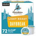 Caribou Coffee Daybreak Morning Blend K-Cup Pods, 72 Count