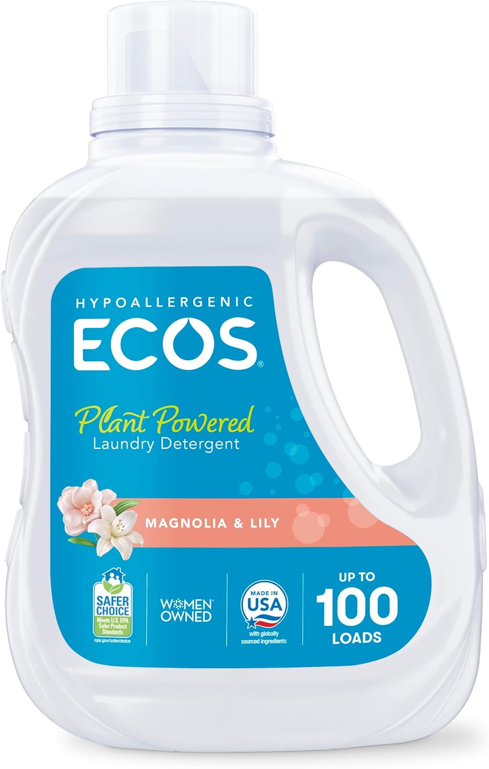 ECOS Plant-Powered Hypoallergenic Laundry Soap