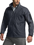 CQR Men's Water Resistant Tactical Softshell Jacket - Fleece Lined